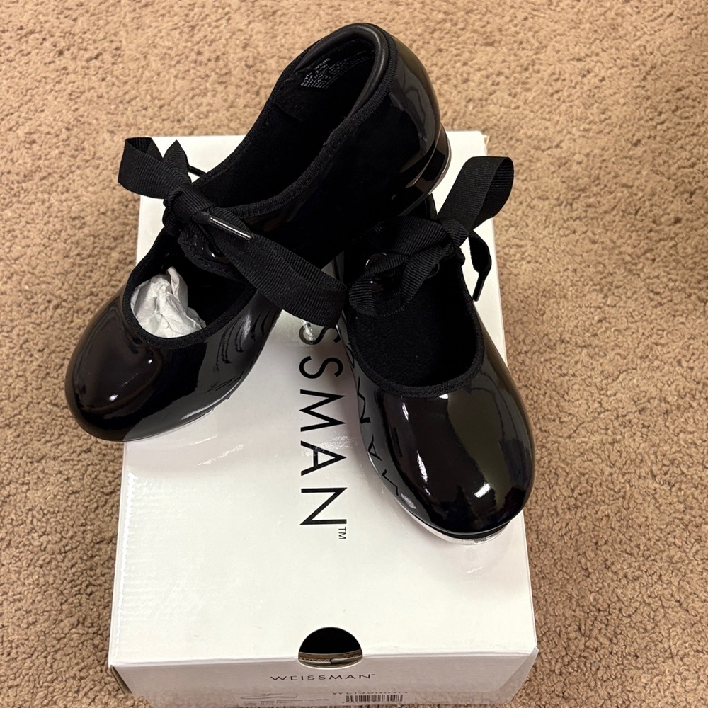 Weissman Tie Tap Shoes (Wide Sizes)